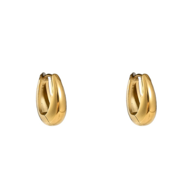 Oorbellen Small Oval Drop