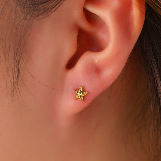 Oorbellen Starfish stud