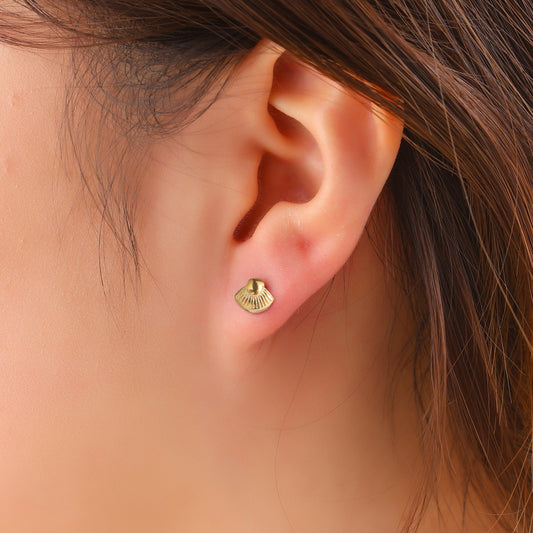 Oorbellen Seashell stud