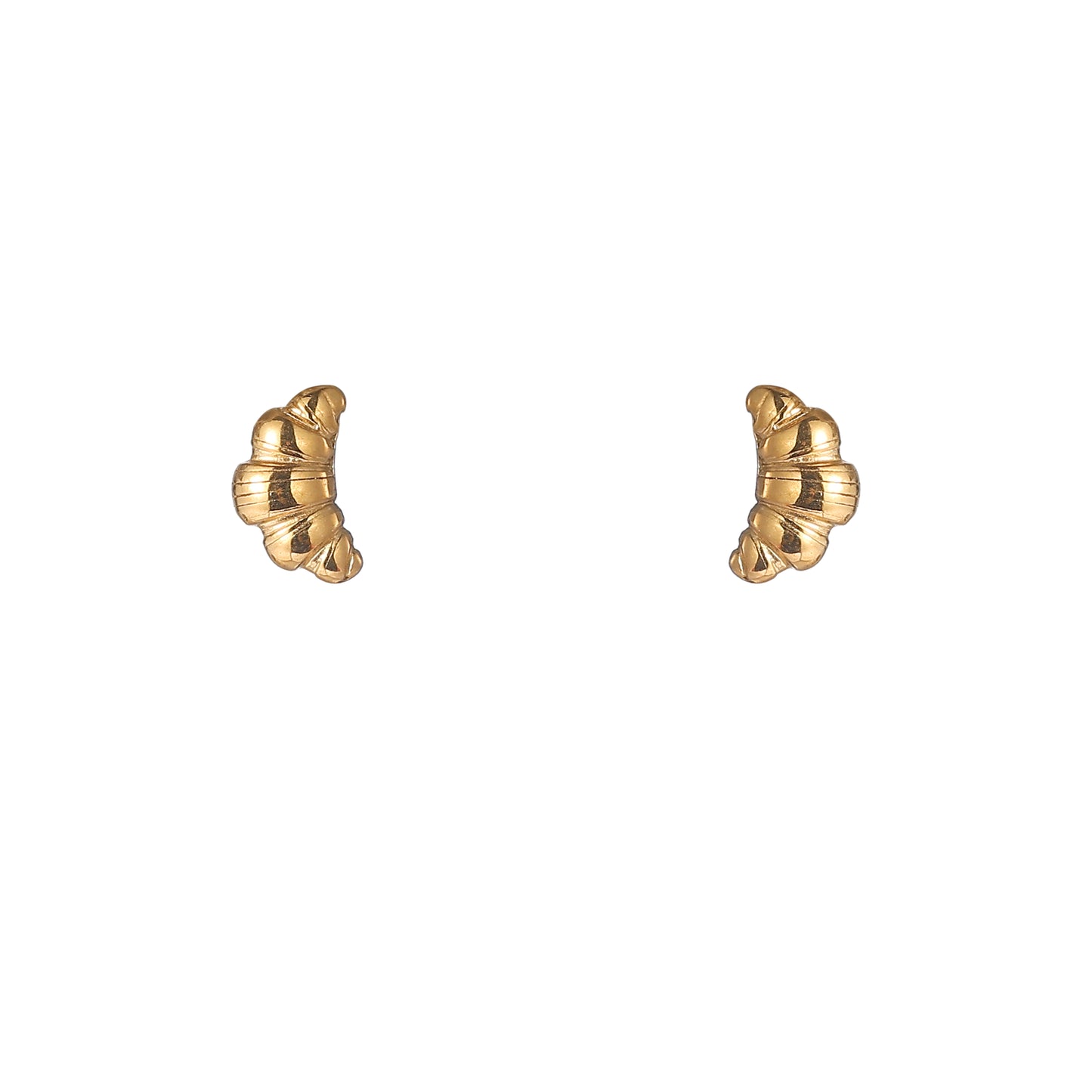Oorbellen Croissant - Goud