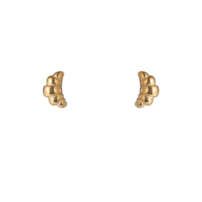 Oorbellen Croissant - Goud
