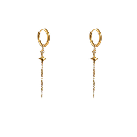 Oorbellen Starry Hoop