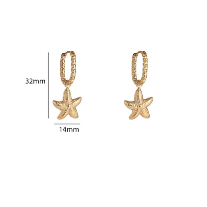 Oorbellen Starfish