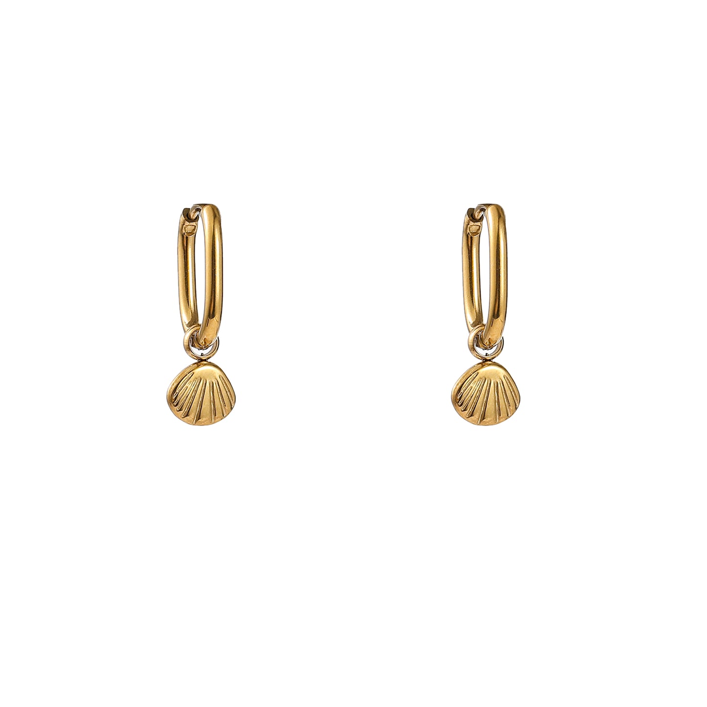 Oorbellen Seashell Hoop