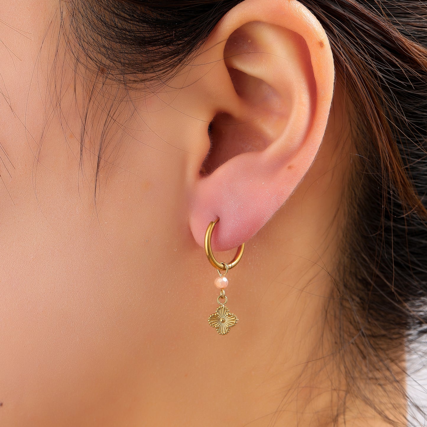 Oorbellen Subtle Clover
