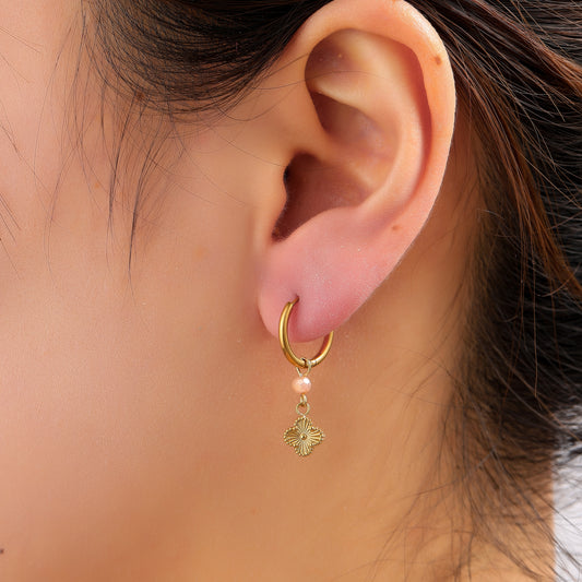 Oorbellen Subtle Clover