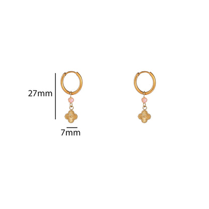 Oorbellen Subtle Clover