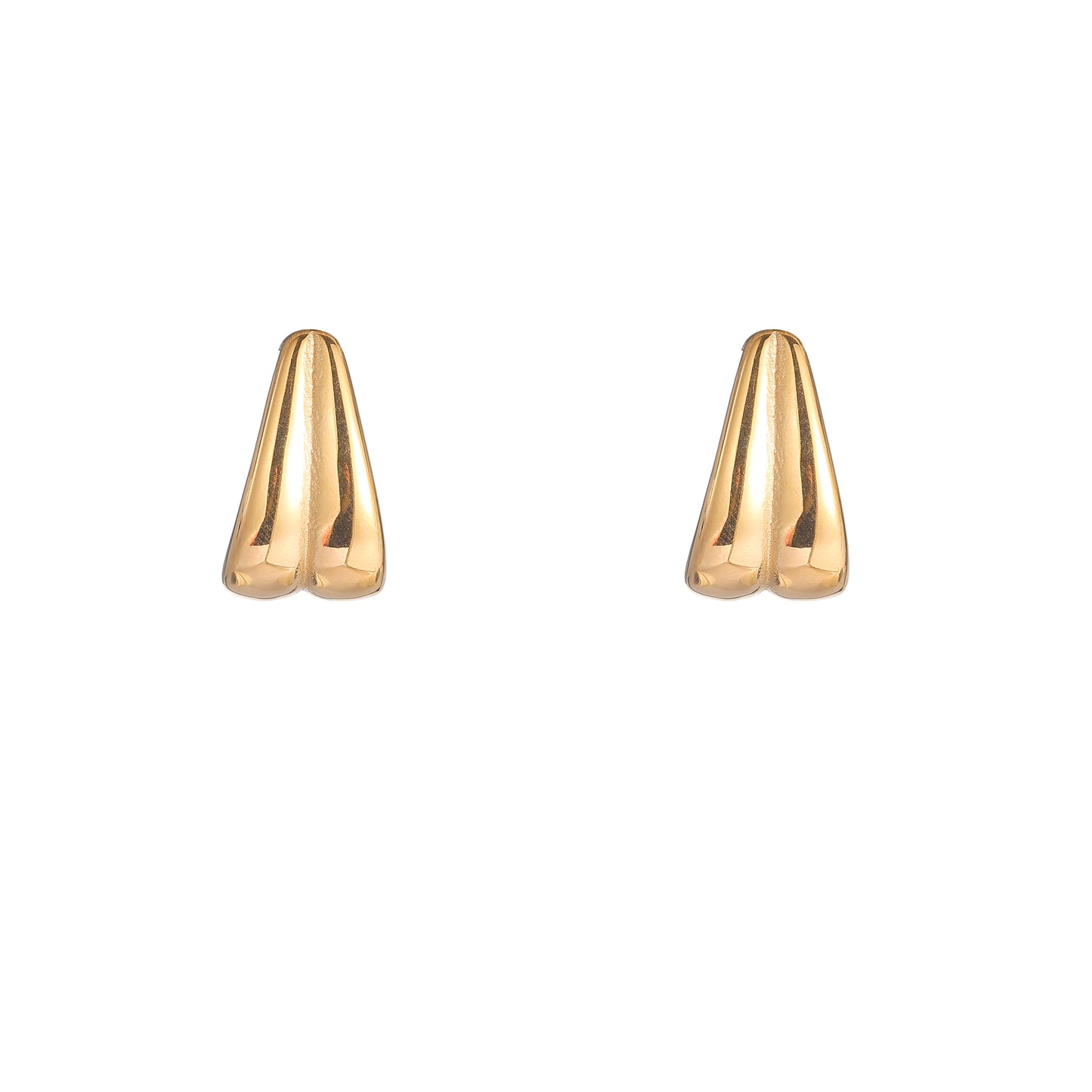 Oorbellen Double drop goud