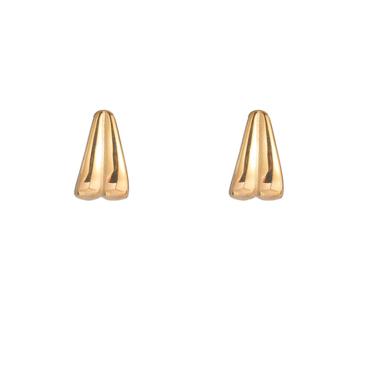 Oorbellen Double drop goud