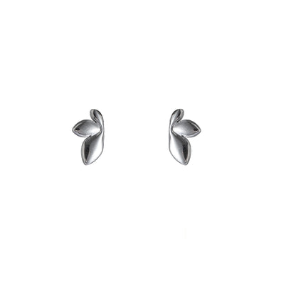 Oorbellen Small Lily stud zilver