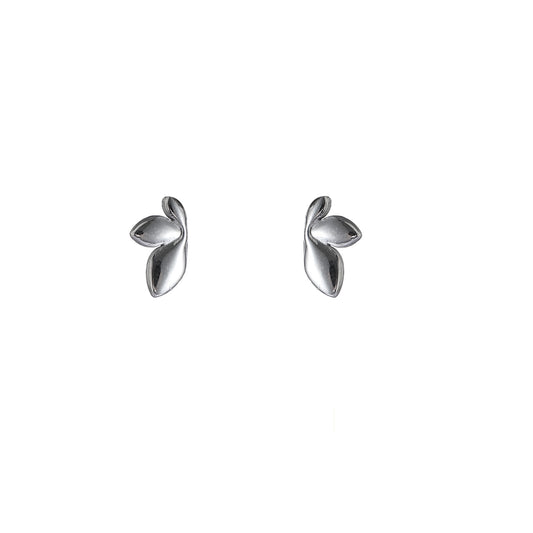 Oorbellen Small Lily stud zilver