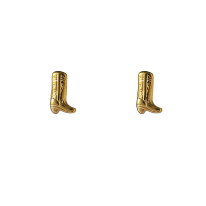 Oorbellen Cowboy Boot stud