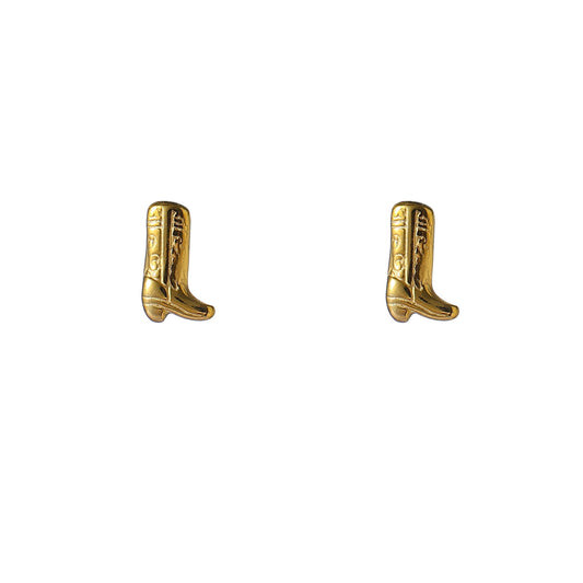 Oorbellen Cowboy Boot stud