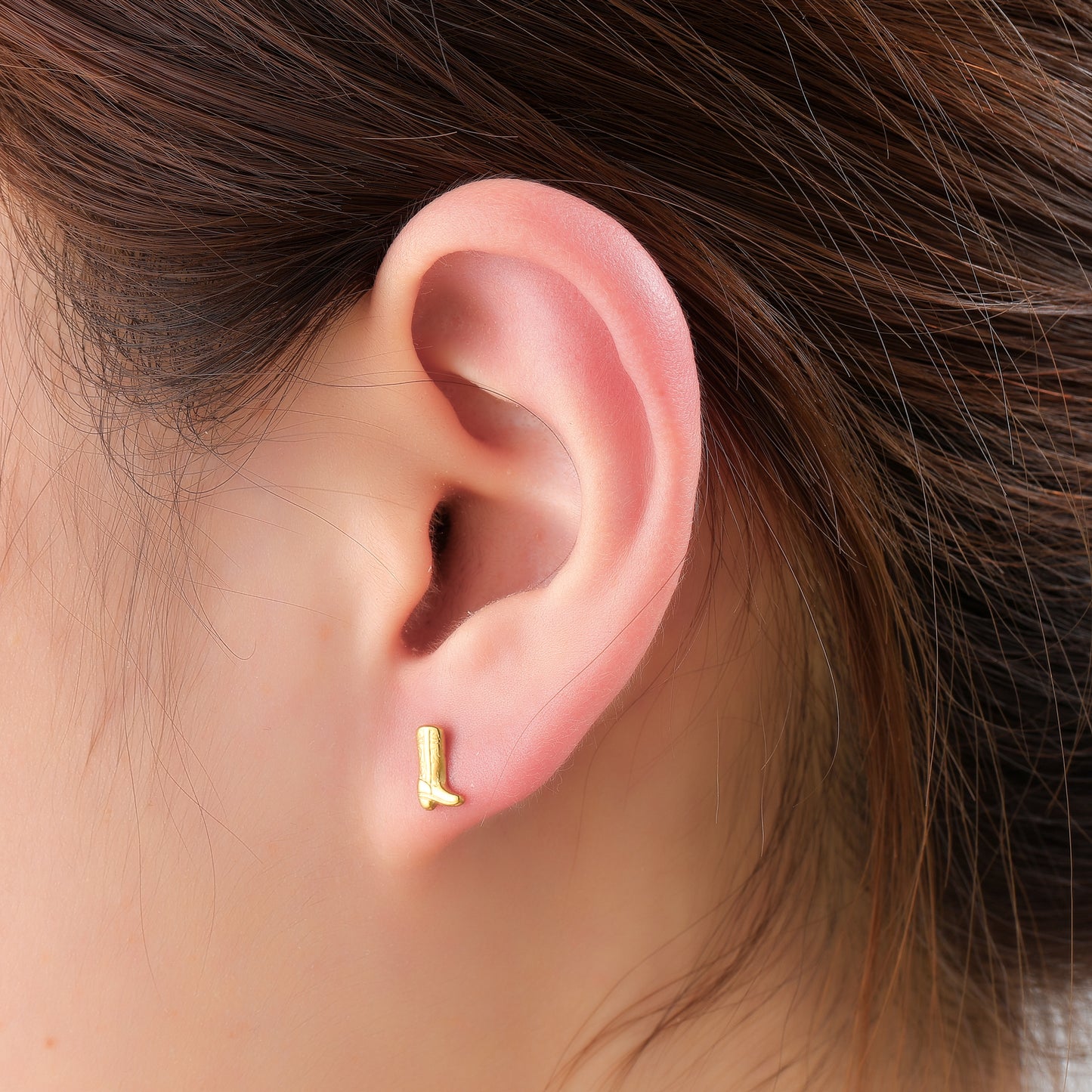 Oorbellen Cowboy Boot stud