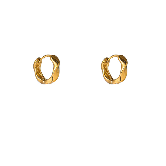 Oorbellen Studded hoop