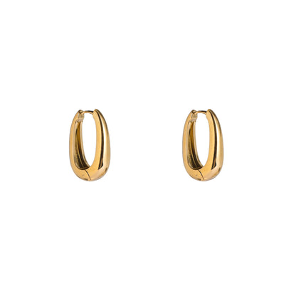 Oorbellen Bold hoop goud