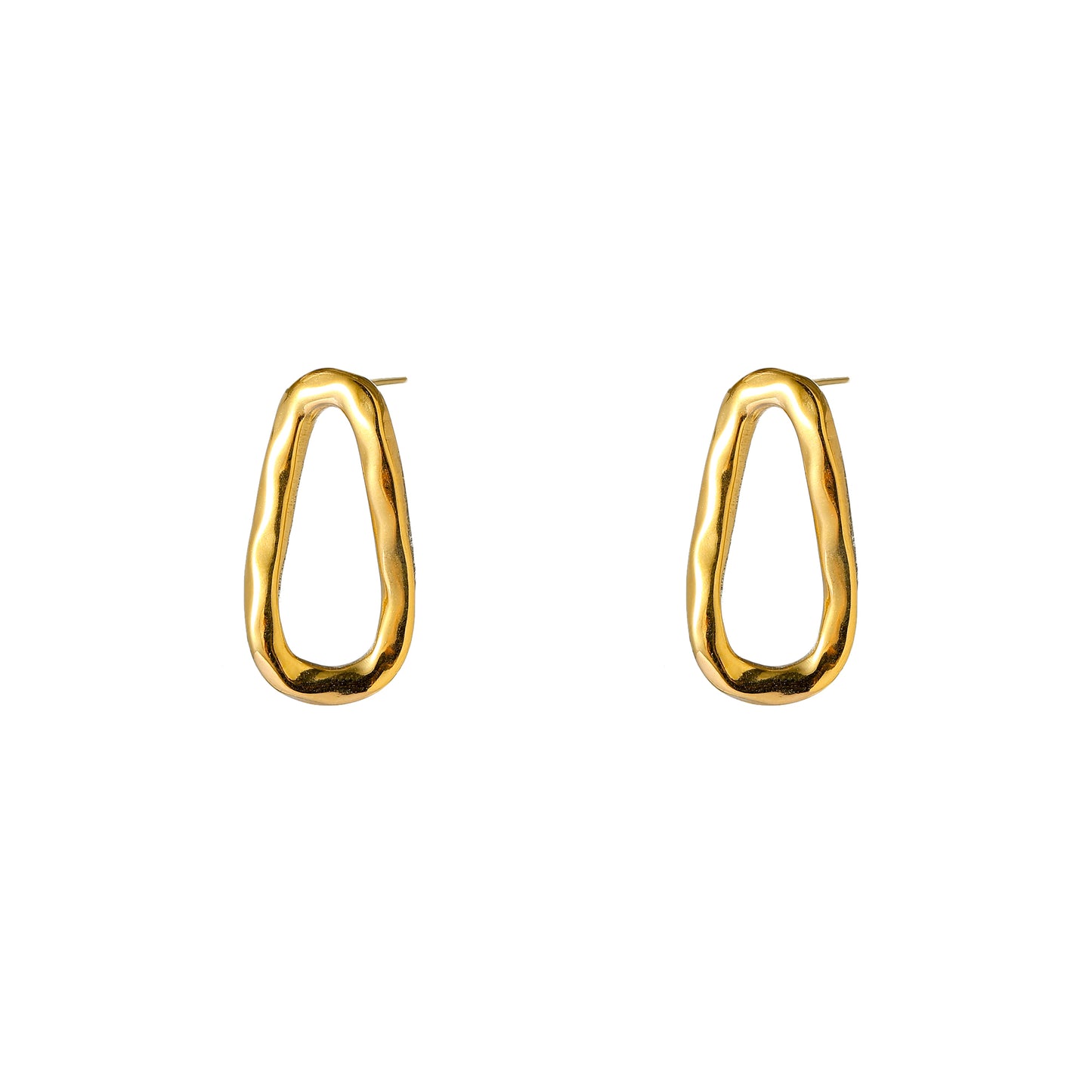 Oorbellen Open Oval Stud