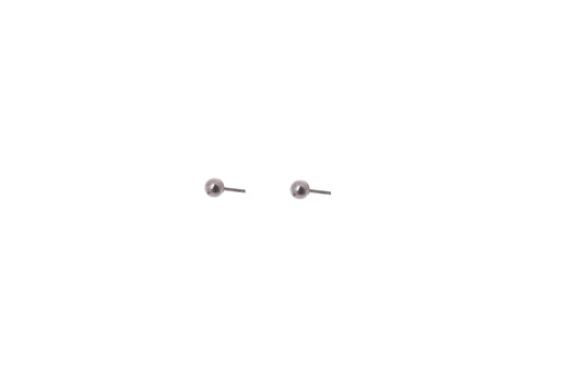 Oorbellen Dot 3mm zilver