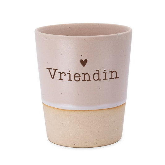 Mok keramiek Vriendin