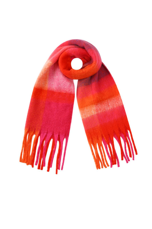 Sjaal Ella rood