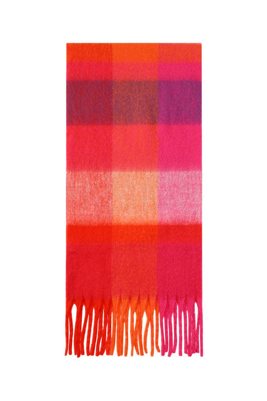Sjaal Ella rood