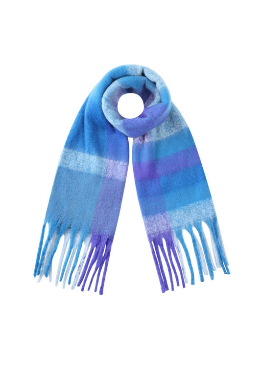 Sjaal Ella blauw