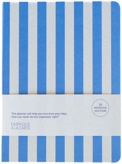 Schoolagenda 26/27 Stripes Lavender Blue