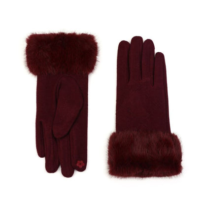 Handschoenen bordeaux