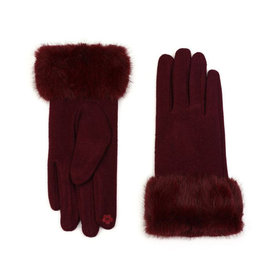 Handschoenen bordeaux