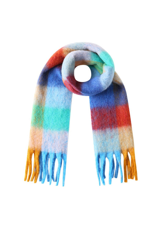 Sjaal Gloria blauw