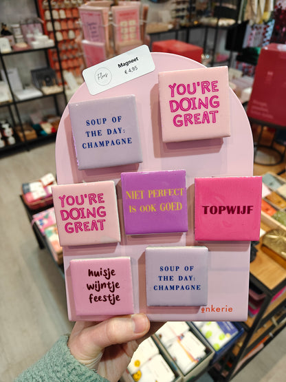 Magneettegeltje Topwijf