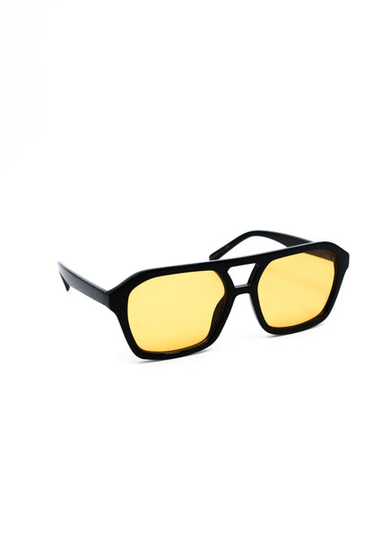 Zonnebril Mallorca zwart-oranje