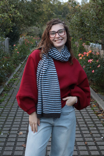 Sjaal Odette blauw