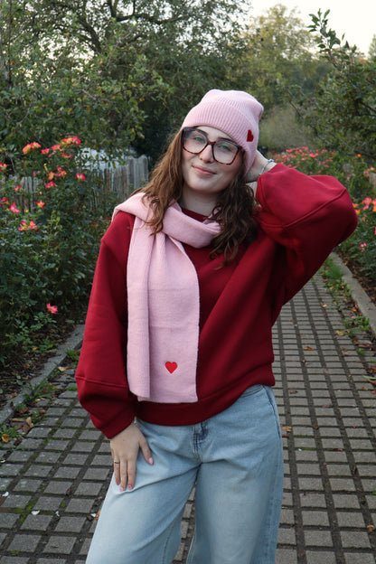 Sjaal Olivia roze