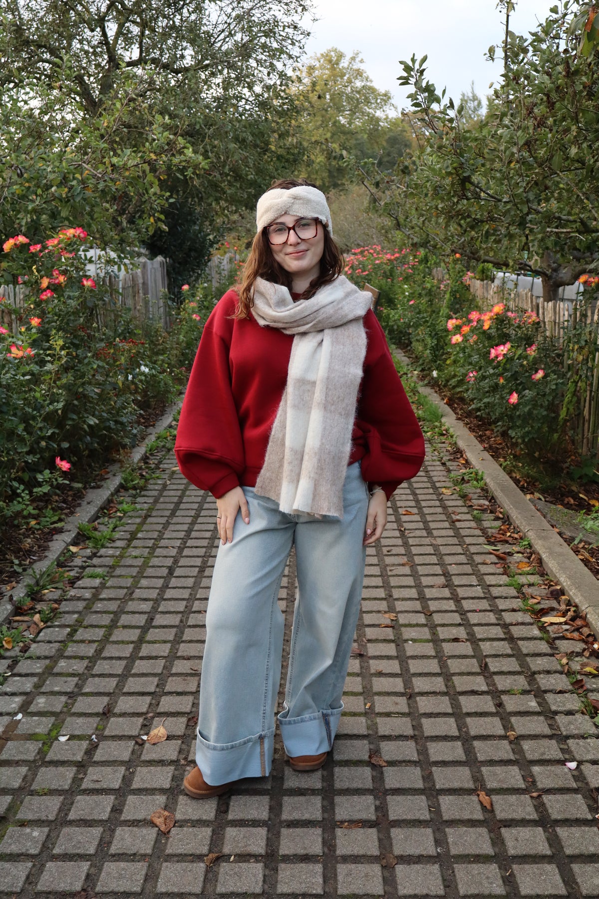 Sjaal Sara beige