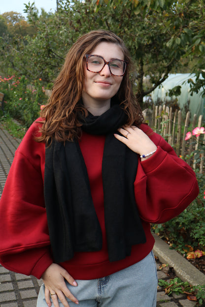 Sjaal Amélie zwart