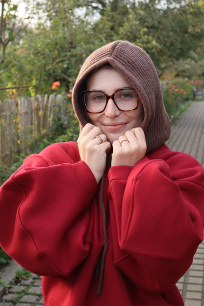 Balaclava donkerbruin