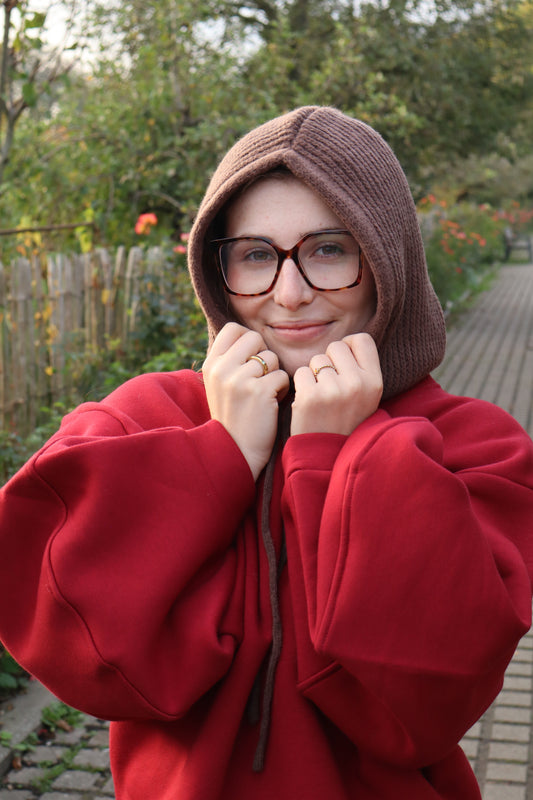 Balaclava donkerbruin