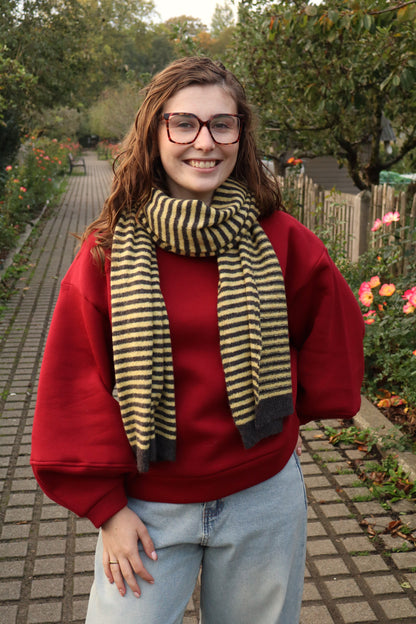 Sjaal Odette geel