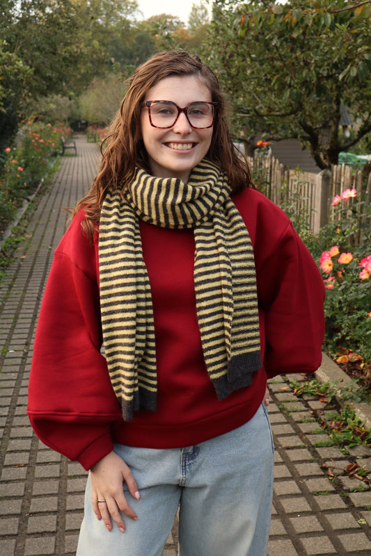 Sjaal Odette geel