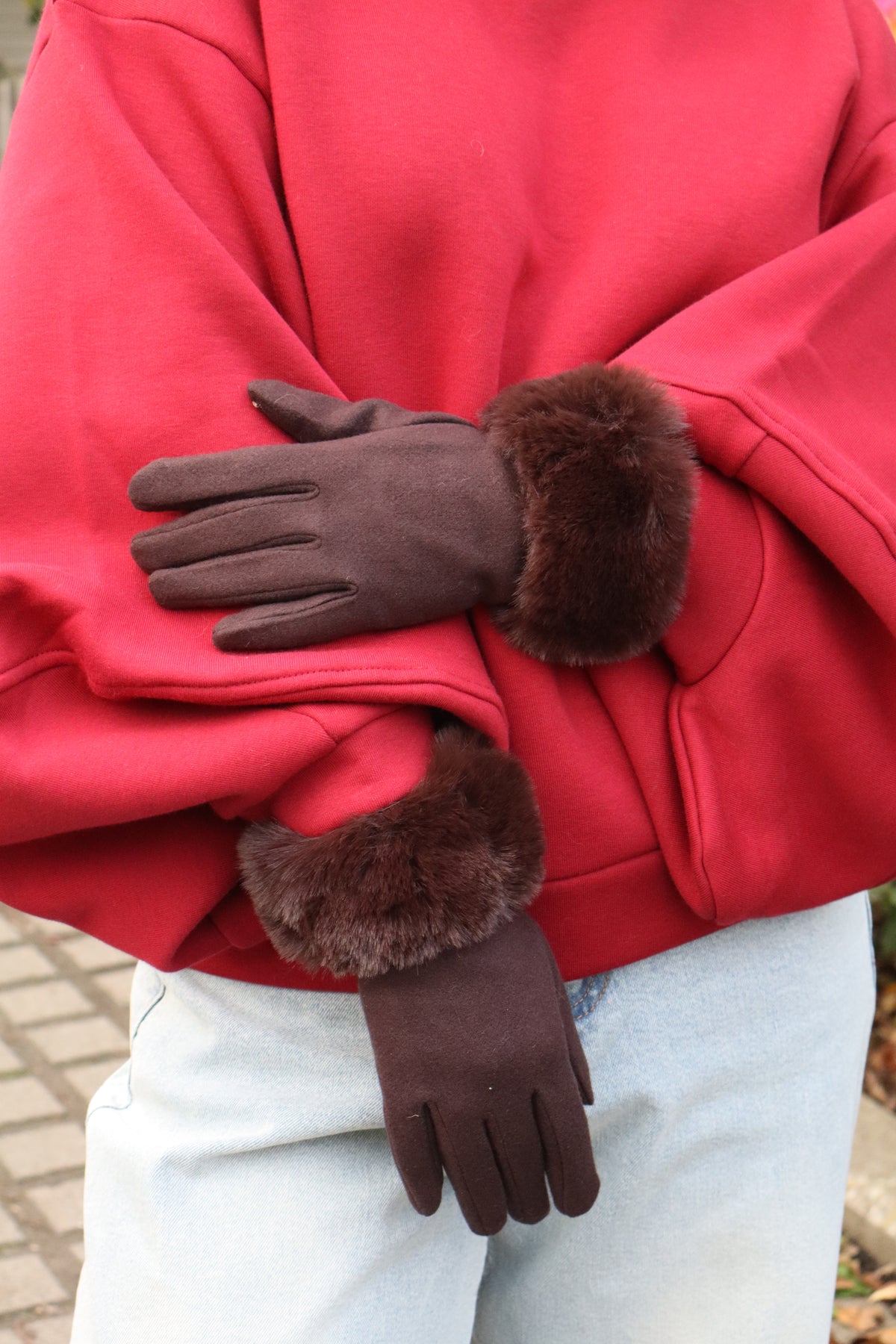 Handschoenen bruin