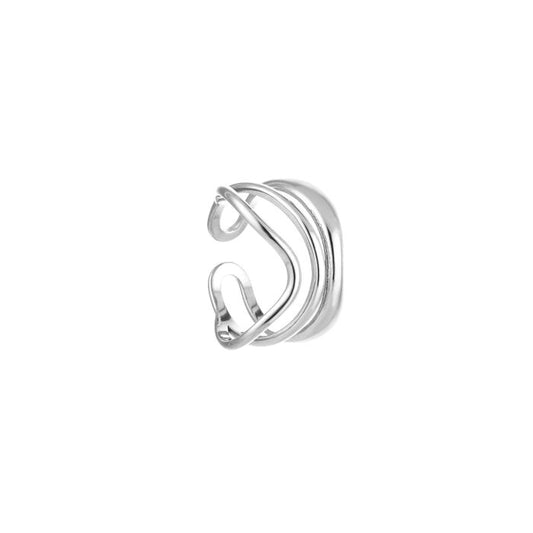 Ring Wavy zilver
