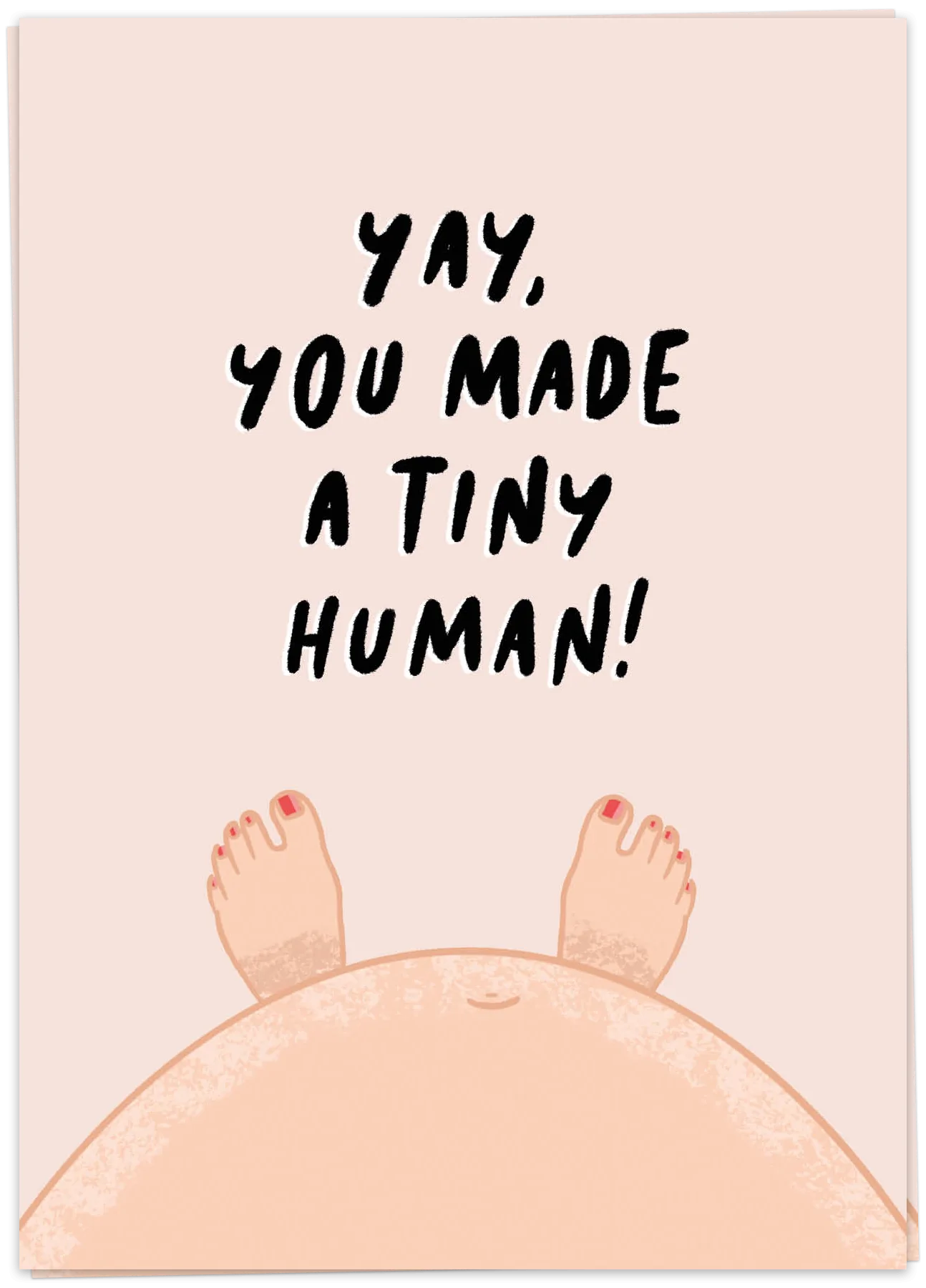You made a tiny human - Kaart Blanche