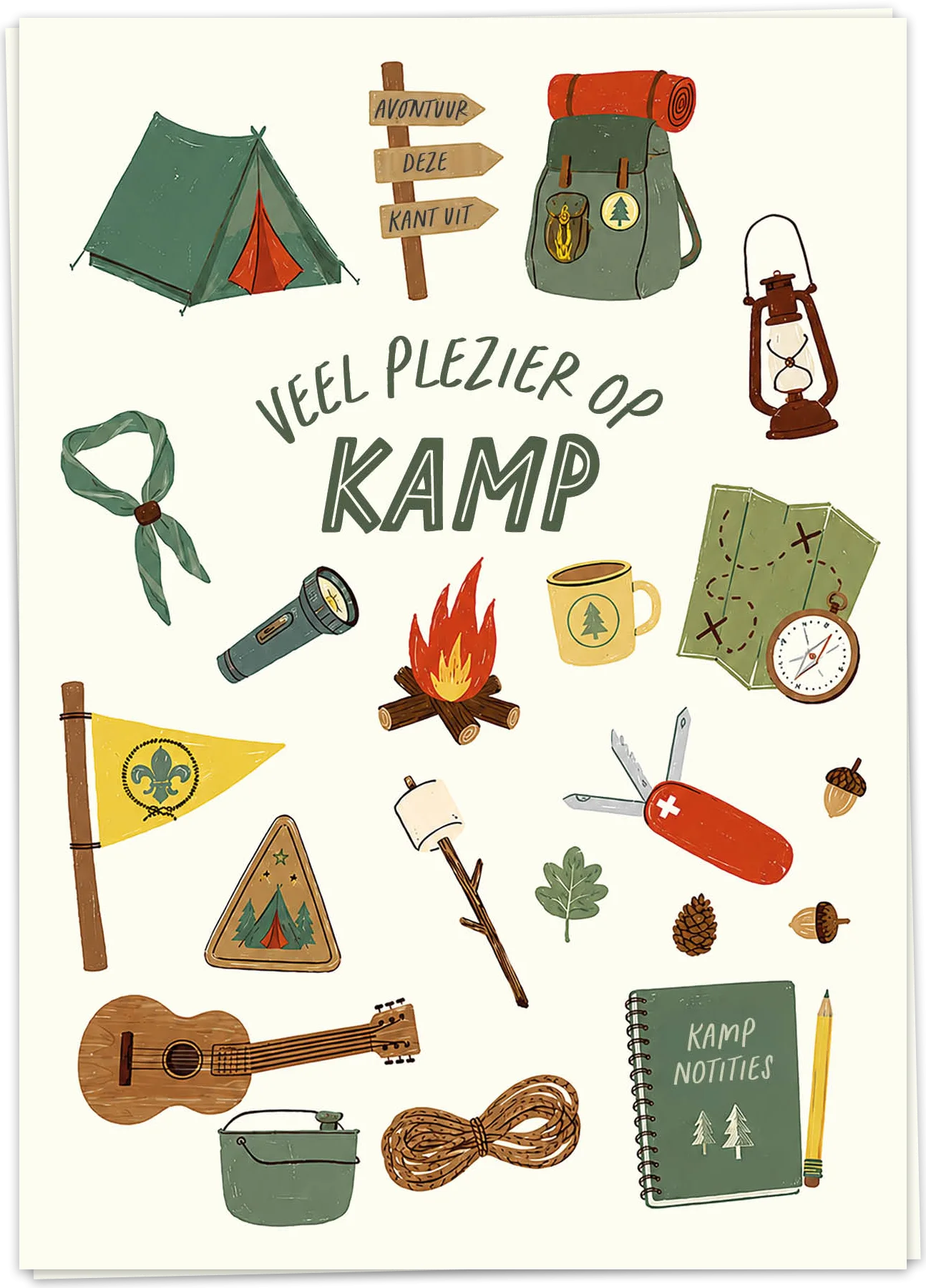 Veel plezier op kamp - Kaart Blanche