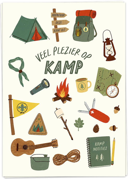 Veel plezier op kamp - Kaart Blanche