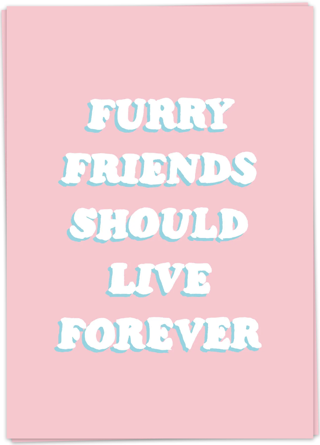 Furry friends - Kaart Blanche