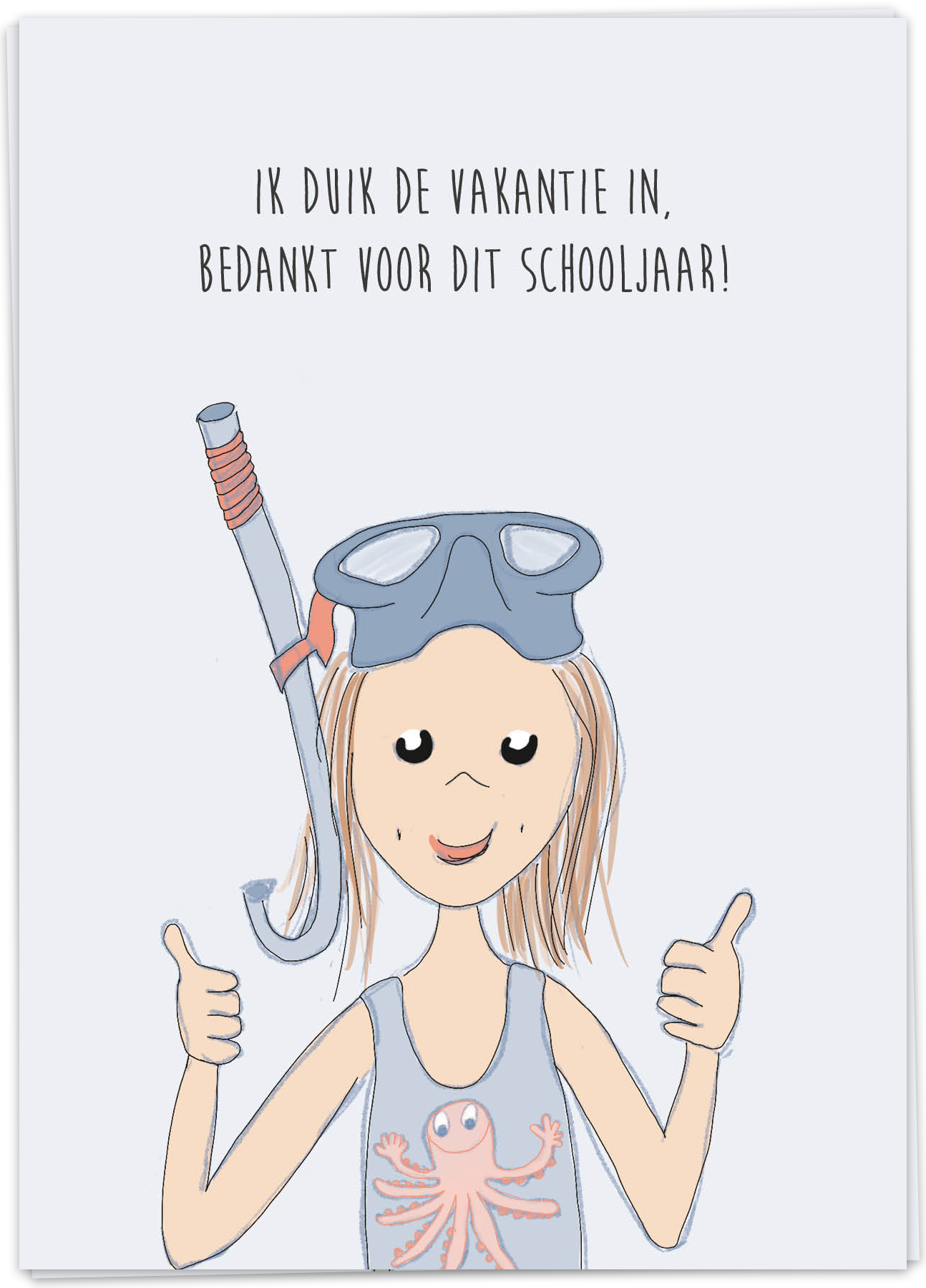 Ik duik de vakantie in - Kaart Blanche