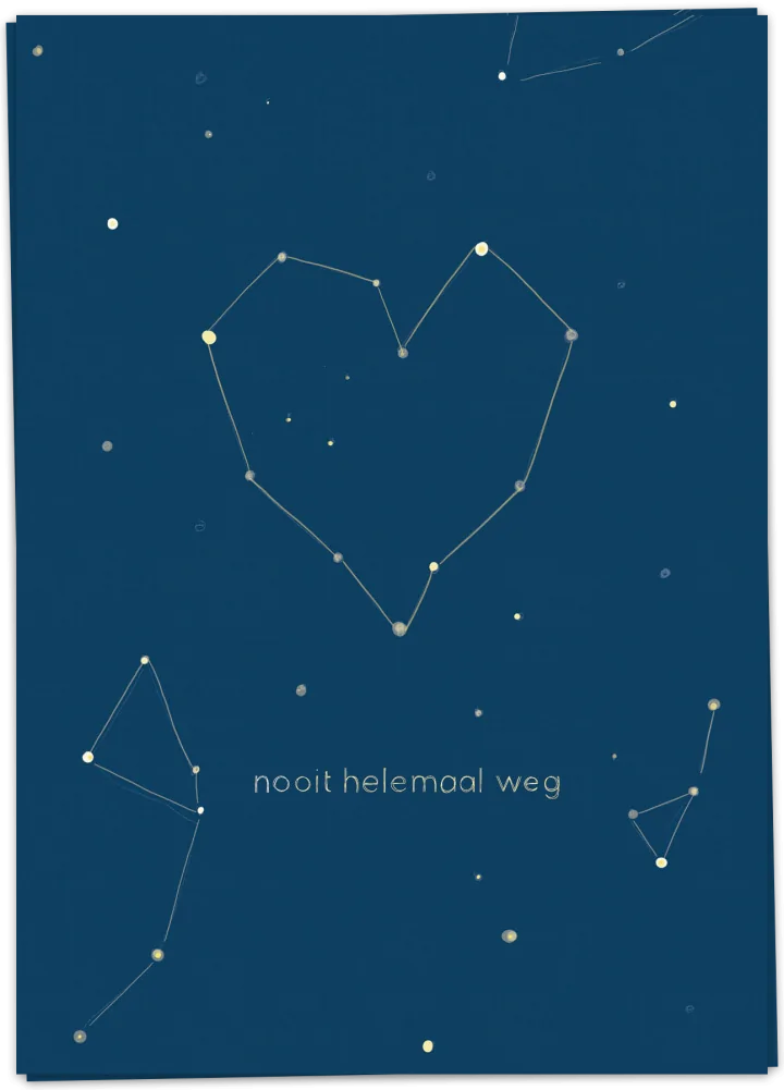 Nooit helemaal weg - Kaart Blanche