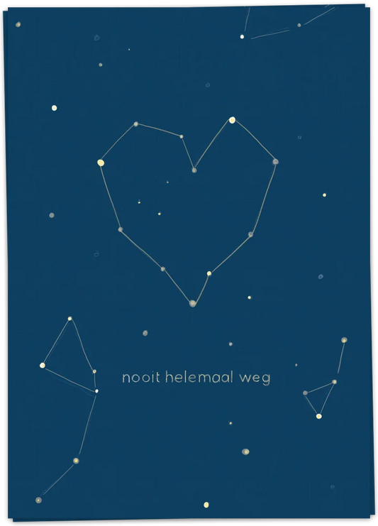 Nooit helemaal weg - Kaart Blanche