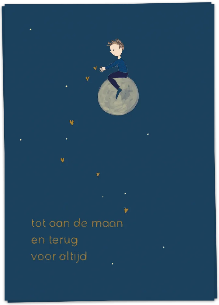 Tot aan de maan - Kaart Blanche